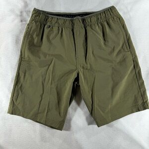 Olive Green Men's Shorts performance adventure hiking golfing tennis sports
